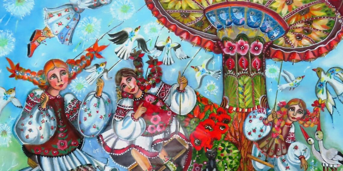 GALERIE. De 10 ani, jurnalistul Mircea Stroe scrie o poveste de succes în arta naivă. El aduce starurile artei naive la Oradea