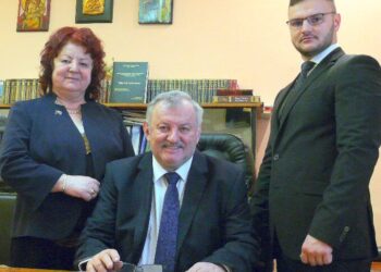 Avocatul dr. Pașcu Balaci, profesorul Maria Vaida și omul de afaceri și filantropul Dimitrie Negreanu, cetățeni de onoare ai Beiușului