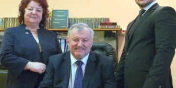 Avocatul dr. Pașcu Balaci, profesorul Maria Vaida și omul de afaceri și filantropul Dimitrie Negreanu, cetățeni de onoare ai Beiușului