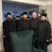 Arhimandritul Mihail Tărău, starețul Mănăstirii Izbuc, împreună cu un grup părinți și călugări, au colindat familia  deputatului Ioan Mang