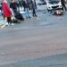 Un distribuitor de hrană lovit de un SUV în Rogerius