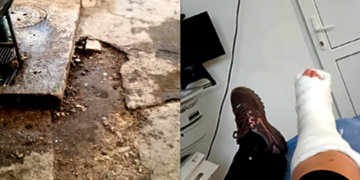 Se cere demisia conducerii pieței din Beiuș după ce un om și-a rupt piciorul în gropile din incintă. Directorul Ardelean: în hala de carne reușim să recoltăm o găleată de muște moarte!