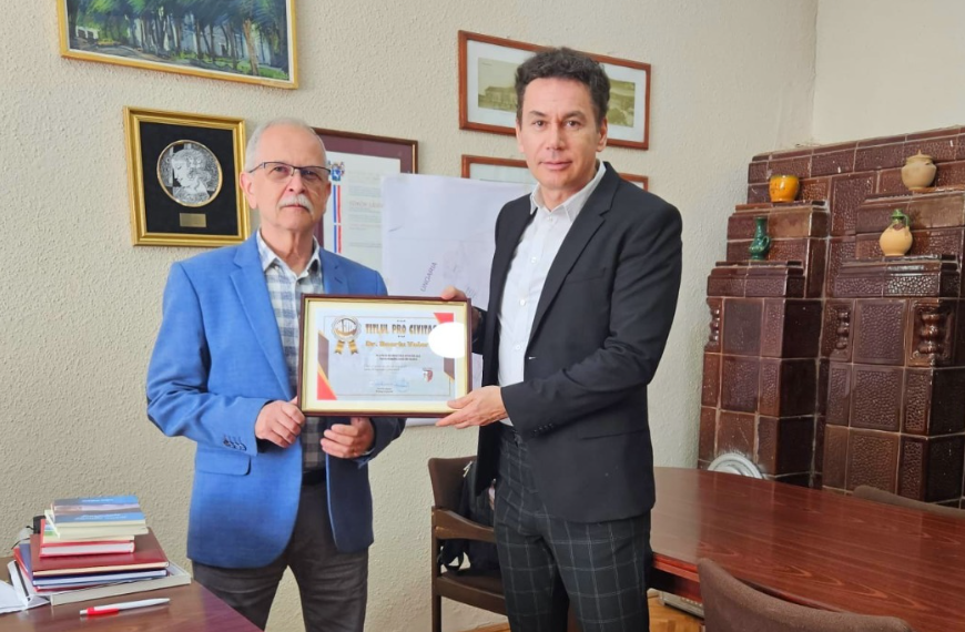 Medicul salontan care a contribuit la prima Legea a farmaciei din istoria României spune care sunt ingredientele unei vieți împlinite. Valeriu Boeriu, premiul Pro Civitas