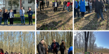 125 de elevi de la L.T. Horea, arhitecții viitorului verde al comunității marghitene. Pădurea Erasmus Horea prinde rădăcini