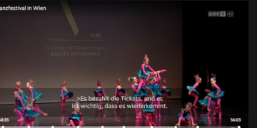 Copiii maestrului coregraf Maris Pușcov de la Fit Dance Oradea, vedetele scenei și în presa din Viena