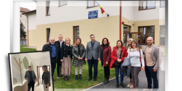 Grădinița din Sânmartin, prezentată ca exemplu de bune practici în Parlamentul European. O delegație a Asociației Naționale a Profesorilor din Italia a venit să vadă investiția