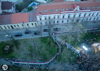 5000 de oameni și un steag al Ungariei de 100 m etalat la Ziua Maghiarilor de Pretutindeni sărbătorită la Oradea