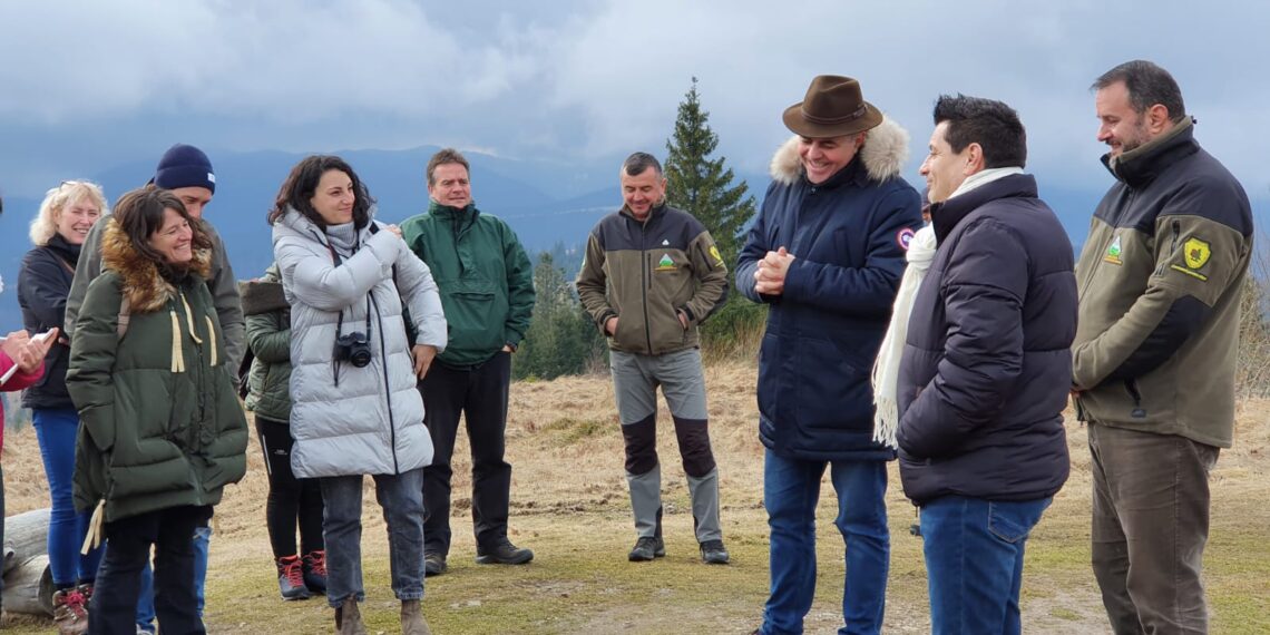 Experți europeni în Munții Apuseni. Au  interacționat cu fermieri, antreprenori,  administrația locală