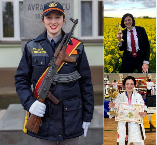 Ioana Voiț, vicecampioană mondială la sporturi de contact, dascăl și viitor polițist de frontieră