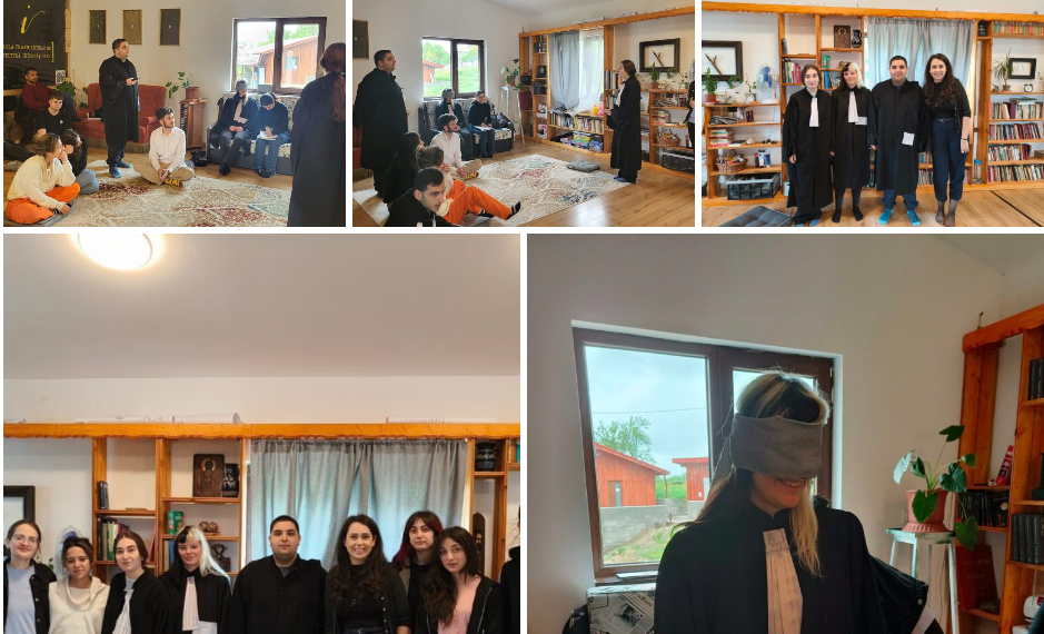 Și avocații joacă teatru. Acuzat judecat pentru falsificarea voturilor la ultimele alegeri. Judecătorul legat la ochi