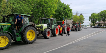 Proteste spontane ale fermierilor din patru județe