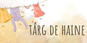 Târg caritabil cu vânzare de haine noi și second hand
