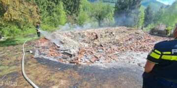 O biserică construită în 1878 a ars  în noaptea de Înviere.În cauză a fost întocmit dosar penal pentru  distrugere din culpă