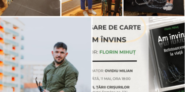 „Am învins. Reîntoarcerea la viață”! – o lectură în urma căreia nu vei mai privi viața la fel. Florin Mihuț povestește cum a ajuns să-și iubească scaunul cu rotile după depresia prin care sportivul a trecut după accident
