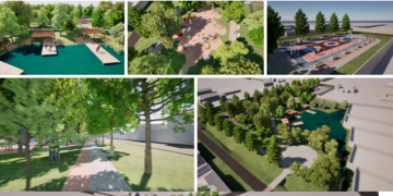 Schimbare spectaculoasă de imagine într-un cartier dintr-un oraș din Bihor. Va fi și un lac de acumulare în scop recreativ