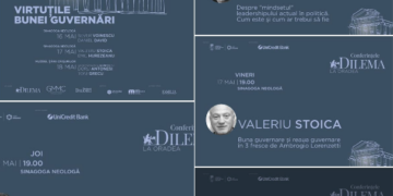 Eveniment de excepție: Conferințele Dilema la Oradea cu :  Valeriu Stoica, Emil Hurezeanu, Daniel David, Sever Voinescu