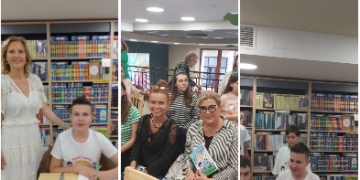 Autor la 13 ani. Andrei Popovici de la Școala Dacia și-a lansat primul volum pe ritmurile unei melodii create de AI , inspirată de eroii cărții
