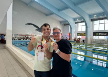 Ovidiu Costea, două medalii la Jocurile  Naționale Special Olympics