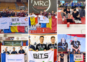 GALERIE. Minuni ale ingineriei proiectate și construite de 10 orădeni cu vârste între 17-22 ani. Vicecampioni mondiali  între 40.000 de participanți. „Vrem să aducem România pe primul loc la robotică în lume, iar scopul pentru care muncim de ani întregi este să obținem locul 1 pe podiumul de la Beijing, la cea mai mare olimpiadă de robotică din lume și să afișăm acolo numele țării și al tuturor susținătorilor noștri”
