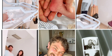 Ana Baniciu și milionarul orădean Edy Kovacs copleșiți de emoții și mai fericiți ca niciodată. ”Ne-am rugat să fie sănătos… dar e perfect! Suntem topiți de iubire și recunoștință”