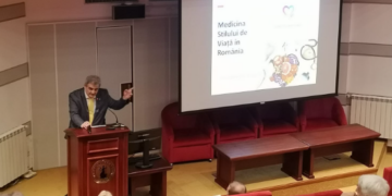 Doctorul Ciprian Brisc, argumente pentru   introducerea ultrasonografiei în învățământul medical universitar și în practica medicală, la  ședința anuală a Asociației Medicale Române de la Academia Română
