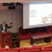 Doctorul Ciprian Brisc, argumente pentru   introducerea ultrasonografiei în învățământul medical universitar și în practica medicală, la  ședința anuală a Asociației Medicale Române de la Academia Română