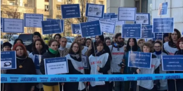 Consilierii de probaţiune din toată țara pichetează Guvernul