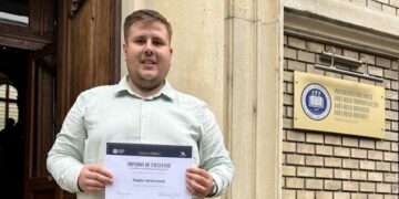 Cel mai tânăr consilier local din istoria Aleșdului, diplomă de Excelență din partea Universității Babeș-Bolyai pentru merite în cercetarea științifică studențească