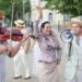 Pamflet politic în Piața Unirii, în deschiderea Festivalului Internațional de Teatru Oradea