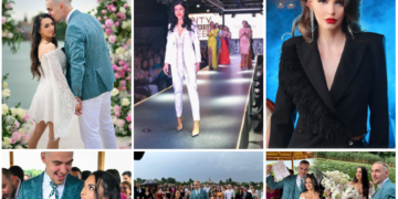 Designerul orădean Camelia Vlas a făcut rochia de mireasă a marii campioane Larisa Iordache