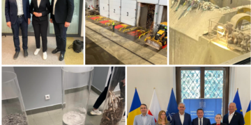 Ioan Mang, vicepreședintele Comisiei pentru Industrii și Servicii, în Polonia, la o unitate unde deșeurile menajere nereciclabile sunt transformate în energie