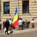 Ceremonie militară prilejuită de Ziua Drapelului Național