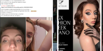 Model orădean de top, fostă miss, bătută și desfigurată de un individ cu care avea o relație. Spune că e amenințată cu moartea