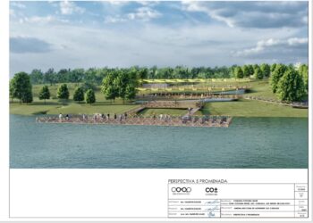 Investiție fabuloasă de peste 6 milioane euro într-o zonă de agrement pe Lacul Cărăsău. Va avea promenade plutitoare