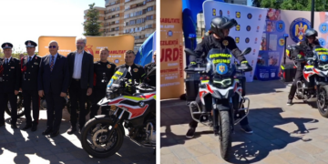 Urgențe pe motociclete. Sunt echipate cu toate dispozitivele medicale necesare acordării rapide a primului ajutor
