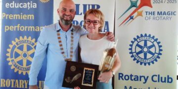 Dr. Andrea Szebeni este noul preşedinte al Rotary Club Marghita pentru anul 2024/2025