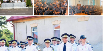 195 de elevi din seria iulie 2024-iunie 2025 de la Școala de Pregătire a Agenților de Frontieră Avram Iancu Oradea au început anul școlar