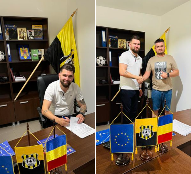 Claudiu Codoban, fost jucător al FCU Craiova, FC Botoșani, FC Brașov, a semnat cu  CS Oșorhei