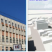 Cade și fațada Imprimeriei de Vest.Două blocuri cu 8 și 11 etaje vor lua locul imobilului unde se tipăreau  2.000.000 de volume de cărţi/an