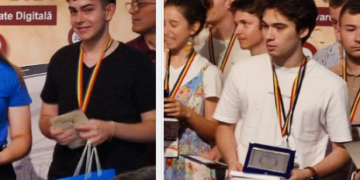 Vulcaniști cu care ne mândrim. Paul Tal și David Hora, aur și bronz la faza națională a Olimpiadei de Inovare și Creativitate Digitală – InfoEducație 2024