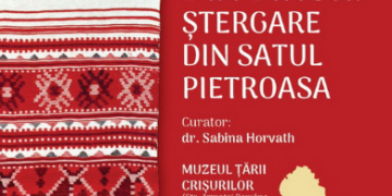 „Odoare țesute din Bihor. Ștergare din satul Pietroasa”, etalate la Muzeul Țării Crișurilor