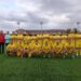 Dorin Boca isi face încălzirea pentru Primăria Lunca în Națională de fotbal a primarilor. Echipa e vicecampioana europeana