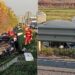 Trei persoane transportate la spital pentru îngrijiri medicale după un accident grav la Grădinari