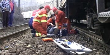 Un bărbat de 55 de ani, moarte cumplita: izbit de tren în Oradea