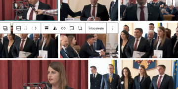 Consilierii județeni AUR și-au preluat mandatele. Ciprian Blejan: AUR va susține proiectele care sunt în interesul cetățenilor acestui județ