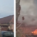 Update. Incendiu violent în inima orașului, langa Podul Centenarului.Fumul gros se vede de la sute de metri depărtare
