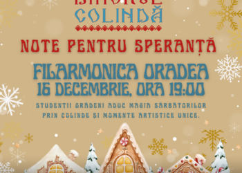 Studenții orădeni aduc tuturor magia sărbătorilor într-un spectacol de colinde