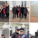 Șefa de promoție a polițiștilor de frontiera, Ioana Voit, în garda drapelului. Are numele înscris pe placa de onoare