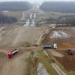 Au început lucrările pe santierul abandonat de Bechtel.Vor fi relocate drumuri naționale, județene și comunale,utilitati