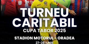 Iasmin Latovlevici, Gabi Torje, Zeno Bundea, Steliano Filip joacă la Oradea, la Cupa Tabor,  pentru a susține cauza unui orfelinat